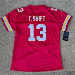 Custom Taylor Swift KC Cheifs Jersey